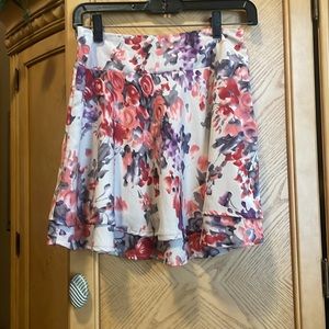 Sophie and Kate watercolor floral skirt size medium